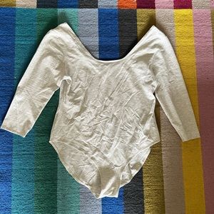 Nettles Tale Ivory Bodysuit XL